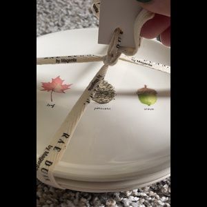 Rae Dunn Fall Plate Set